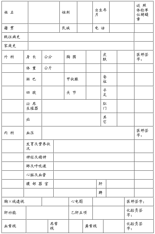 公务员体检流程详解，首项检查内容揭秘