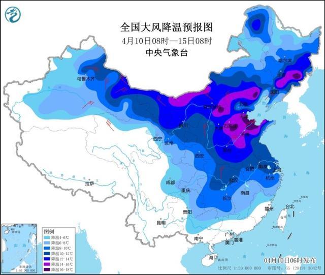 气候巨变，强冷空气席卷大江南北的影响与挑战