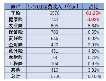 前十月保险业原保费增长趋势与行业市场动态分析