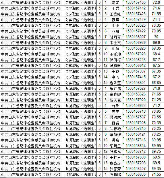 公务员面试结果排名表的重要性及其深层含义解析