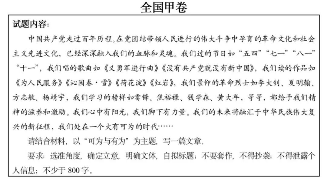 青年人担当时代使命，铸就未来希望——时代担当与青年力量申论