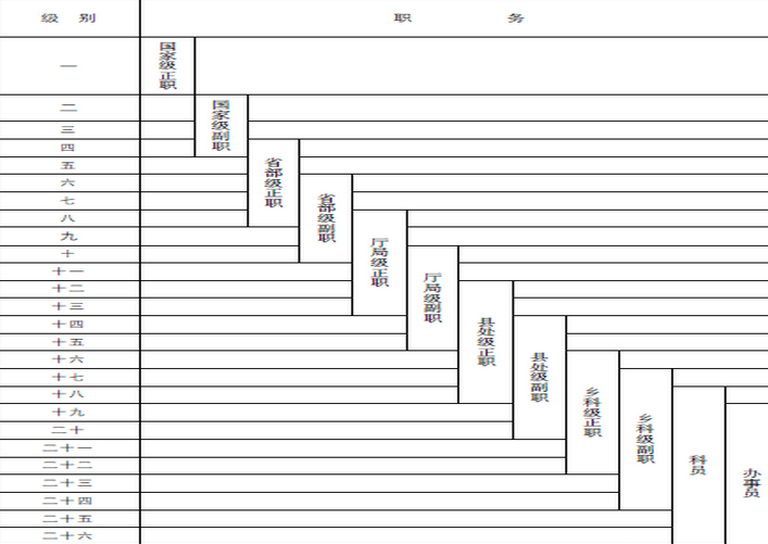 公务员行政执法类职务级别详解概览